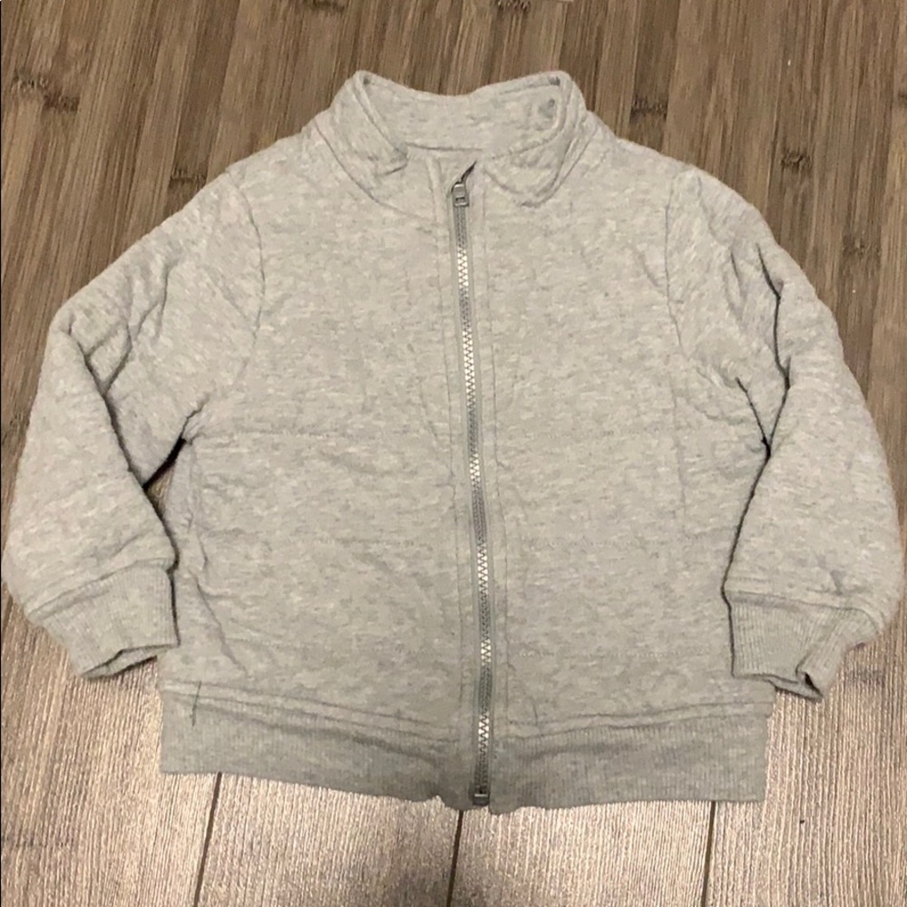2/$10 lightly quilted zip-up